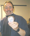 Adrian Thomas winner of the CSSC NOSAC 2006 longest bag
